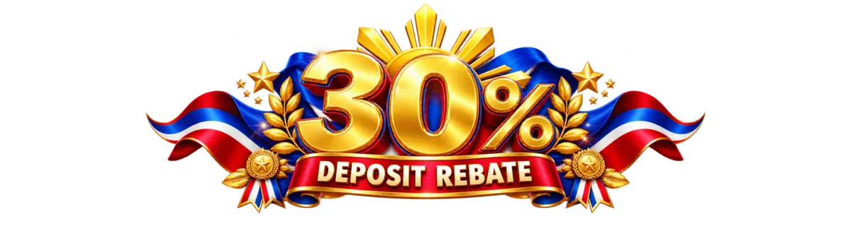 Deposit 30% rebate