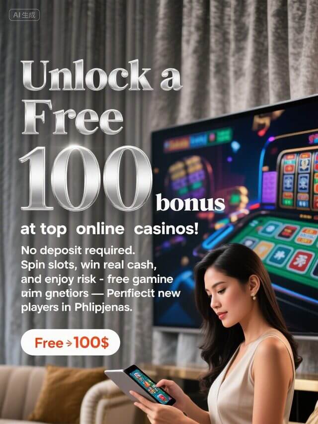 Free 100 Casino Bonus – No Deposit Needed!