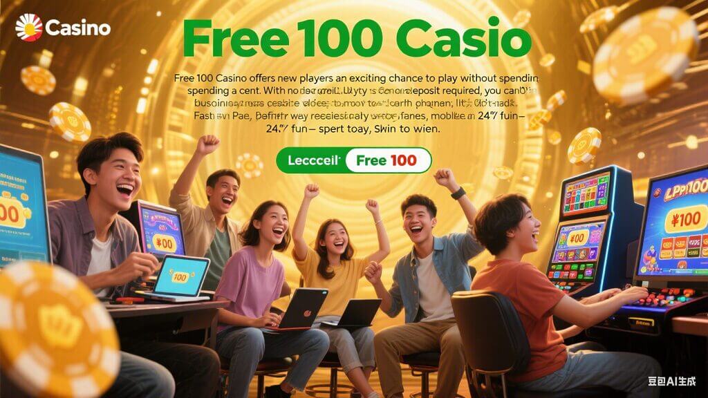 free 100 casino