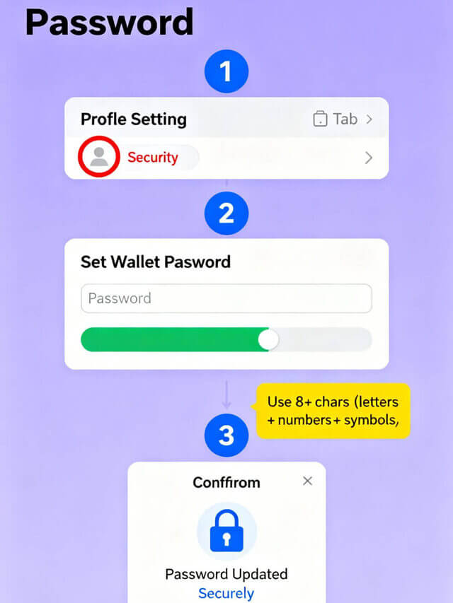 How to Setup Wallet Password in BingoPlus