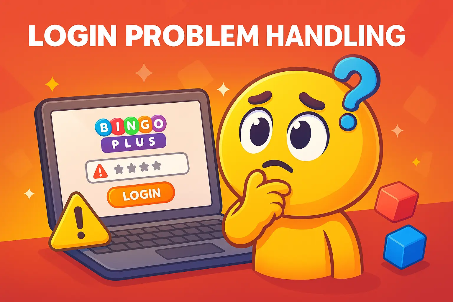 Illustration for handling bingoplus login problems and troubleshooting issues