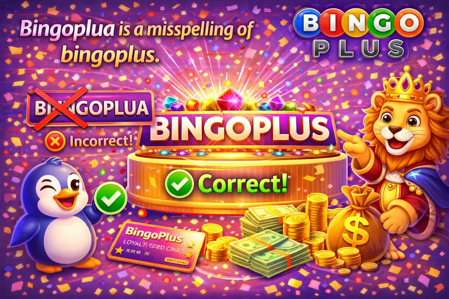 Bingoplua is a misspelling of bingoplus