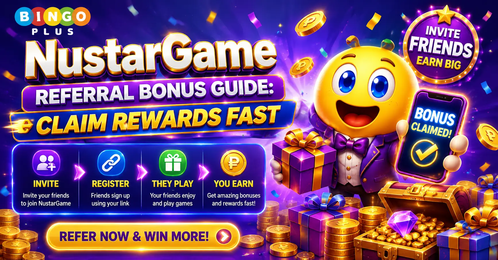 NustarGame Referral Bonus Guide Claim Rewards Fast