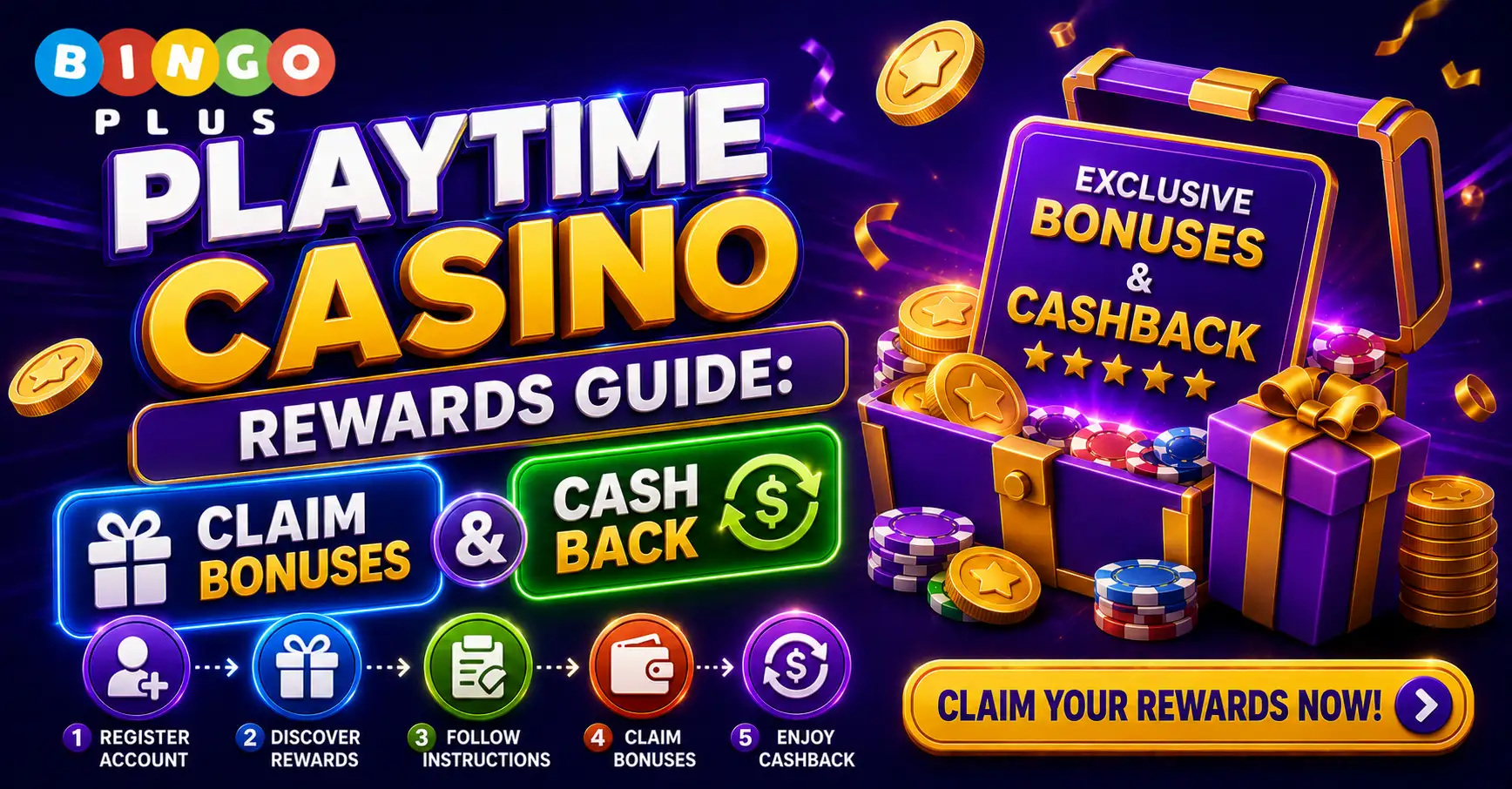 PlayTime Casino Rewards Guide Claim Bonuses Cashback