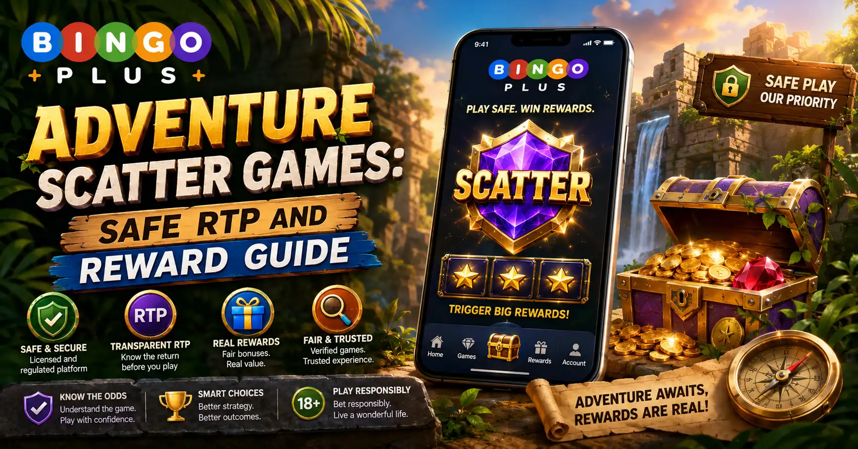 Adventure Scatter Games Safe RTP and Reward Guide