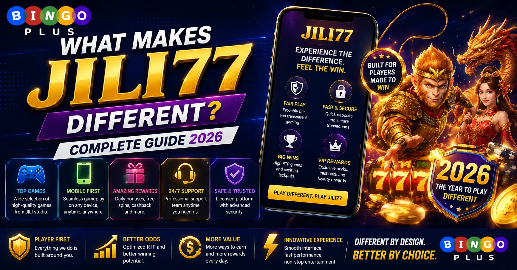 What Makes JILI77 Different Complete Guide 2026
